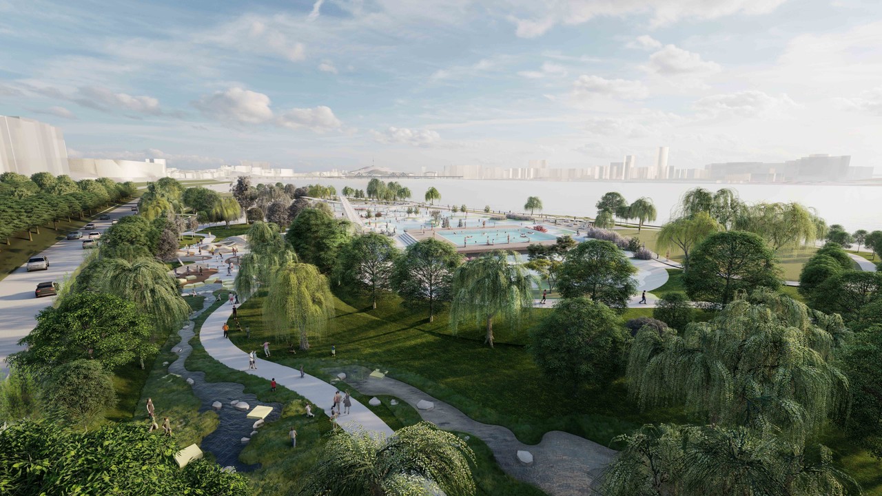 잠실 한강공원 수영장 공모