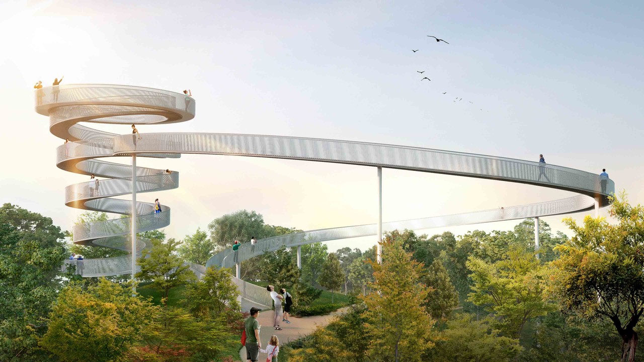 백련근린공원 테마형 복합힐링공원 마스터플랜