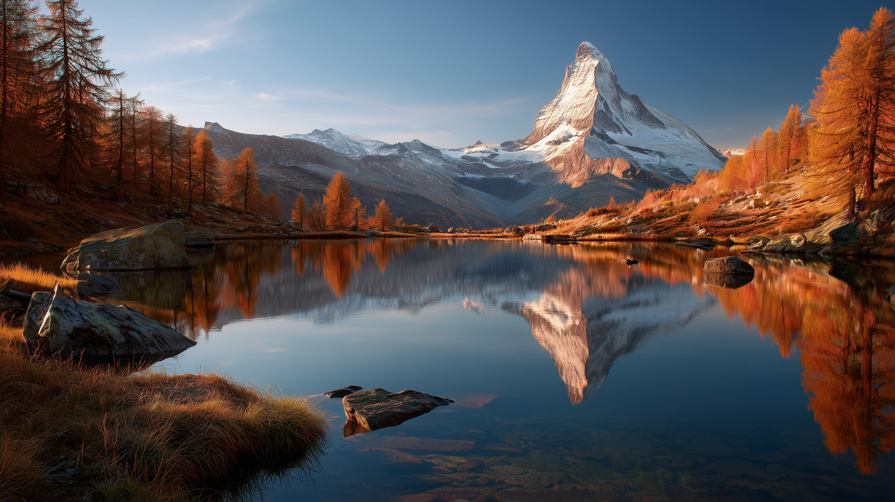 “ 눈꽃 속에서 빛나는 자연의 아름다움.”