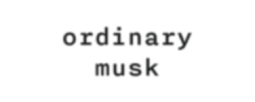 ordique exclusive scent - ordinary musk