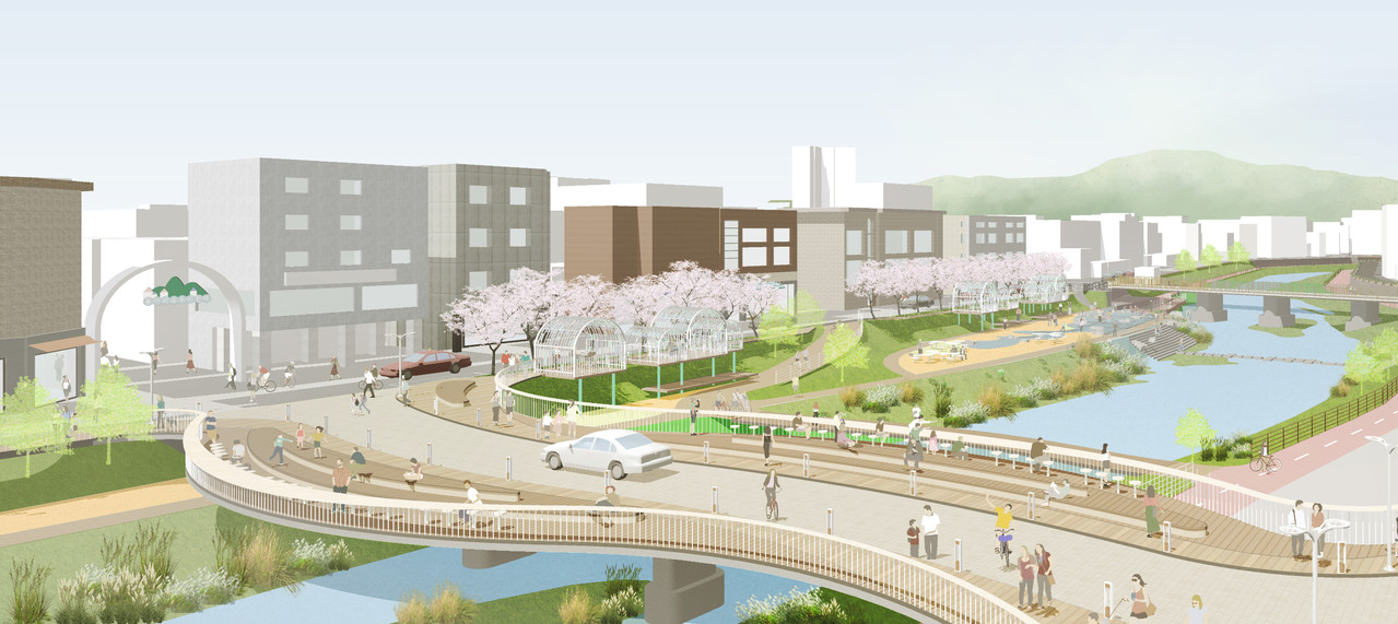 강북구 우이천 수변활력거점 조성사업 설계공모