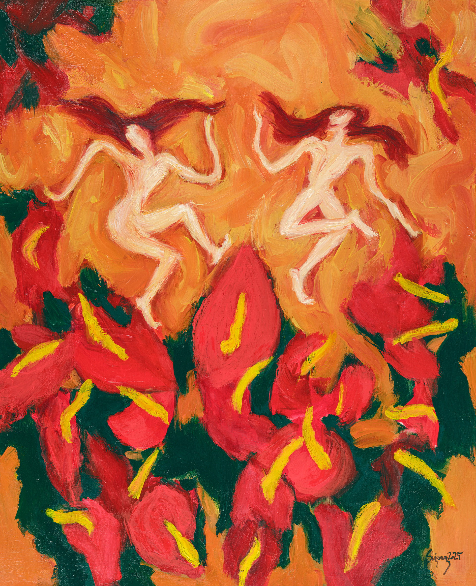 Desire Fantasia II, 72.7×90.9cm, Oil on canvas, 2025