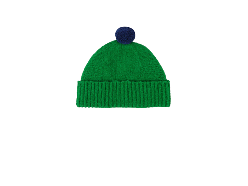 <strong>Jo Gordon 폼폼 방울 비니</strong><DENIM> 217,000원