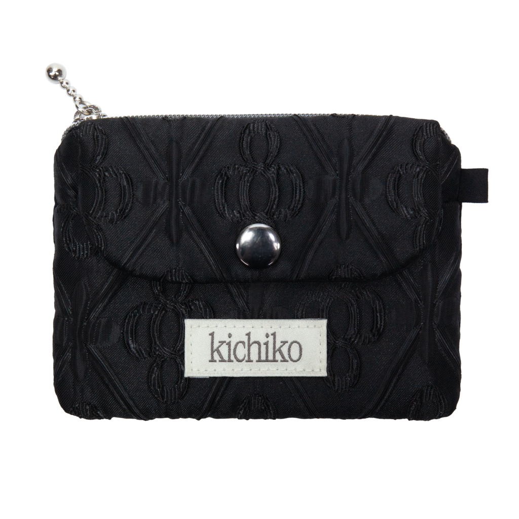 [Card wallet] Legato Jacquard Black : kichiko (키치코)