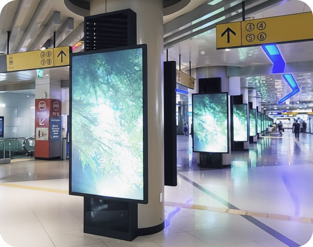 미디어가든 (지하철광고)