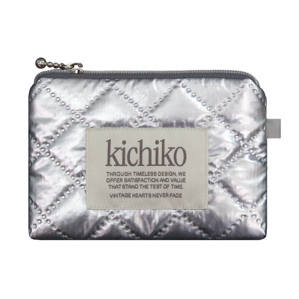 [Card wallet] Dear Silver One Pocket : kichiko (키치코)