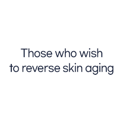 Those who wish to reverse skin aging