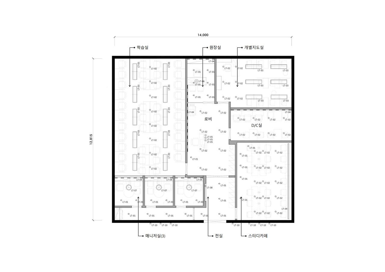 CEILING LIGHTING PLAN