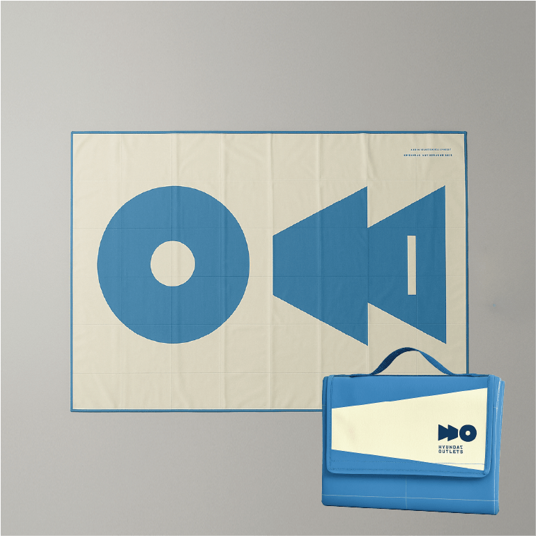 현대아울렛 업사이클 피크닉매트