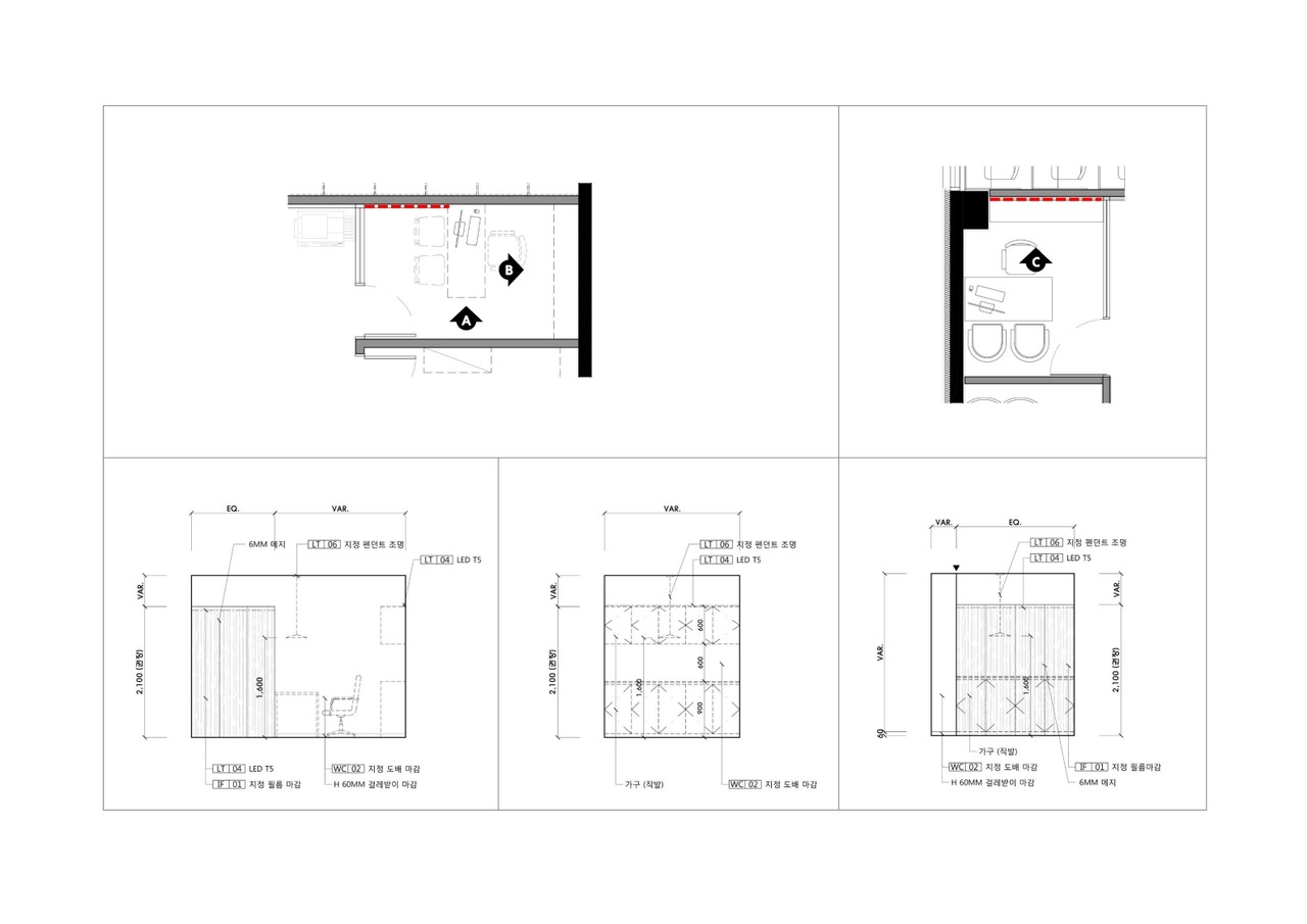 LEDGER ROOM ELEVATION PLAN