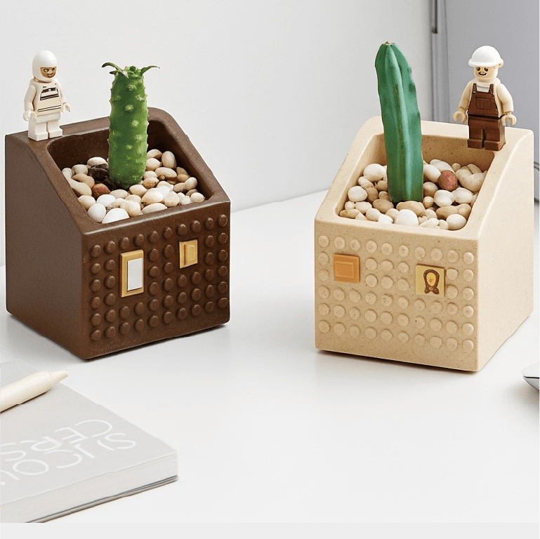 보르미 리사이클 레고 화분