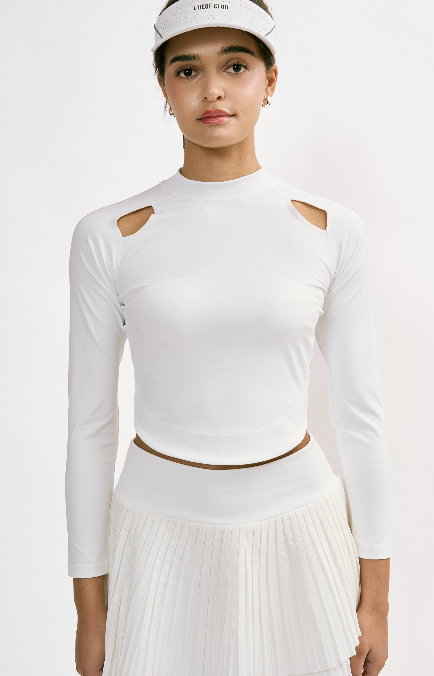 TENNIS WHITE LONGSLEEVE