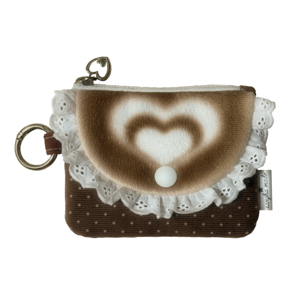 Latte Card Wallet — Brown ver.