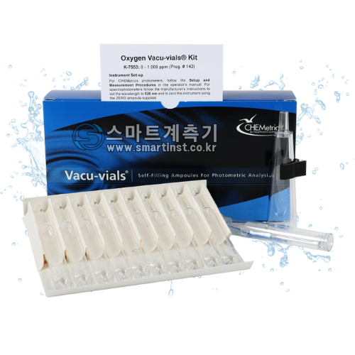 Chemetric K-7553 용존산소측정키트 30회 DO측정 K7553