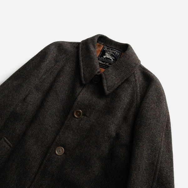 VINTAGE BURBERRYS' CUSHA TWEED COAT : Paramade Pickers (파라메이드