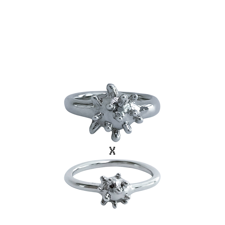 Spike Ring ᝣ Mini Spike Ring SET : BUBB