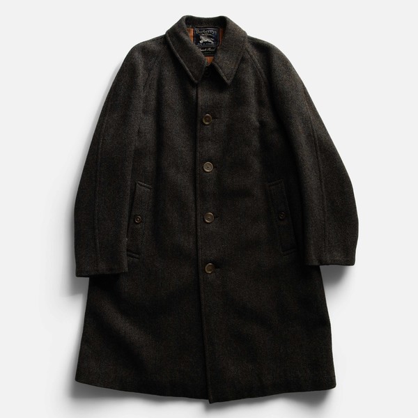 VINTAGE BURBERRYS' CUSHA TWEED COAT : Paramade Pickers (파라메이드