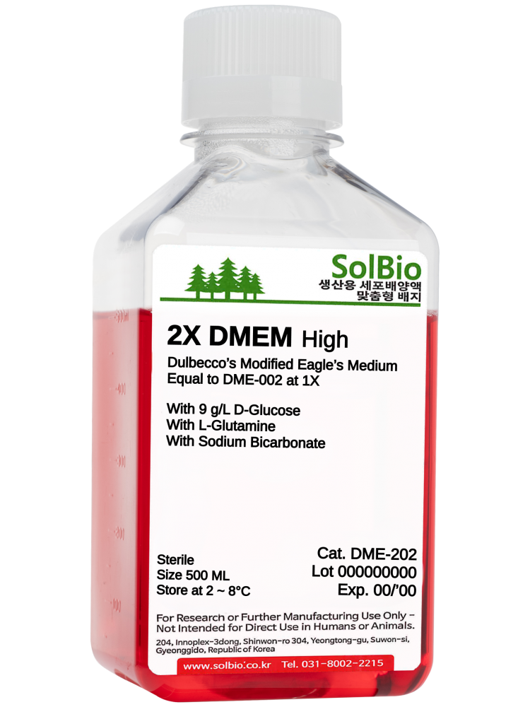 2X DMEM:DME-202 : 솔바이오팜