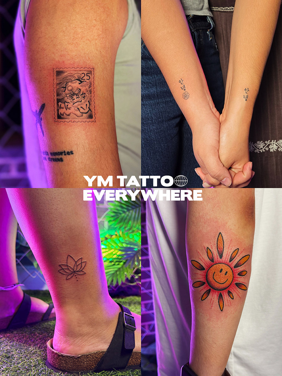 韓国で初タトゥー体験