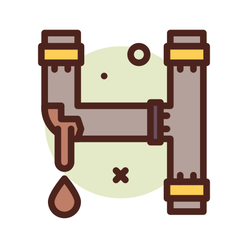 노후 상수관 아이콘