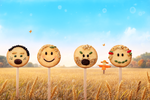 <누리과정> 허수아비 쿠키만들기