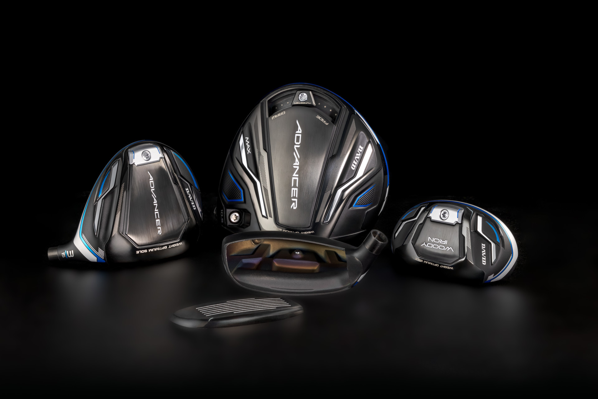 데이비드골프의 '스코어 체인저' 어드밴서 드라이버, 페어웨이우드, 유틸리티 라인업