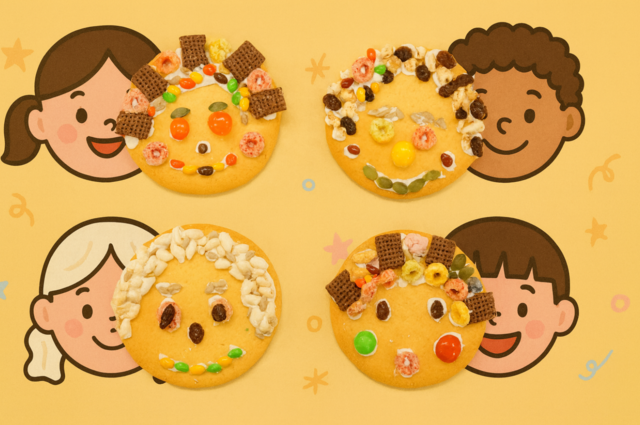 친구얼굴 쿠키만들기