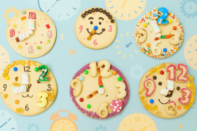 <누리과정> 시계쿠키  만들기