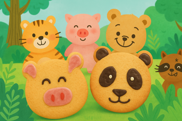동물 쿠키 만들기