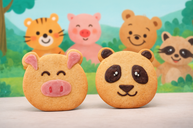 동물 쿠키 만들기