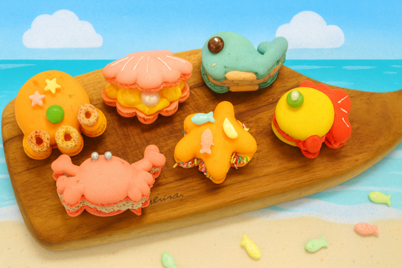 사계절 캐릭터 마카롱 만들기(봄/여름/가을/겨울)