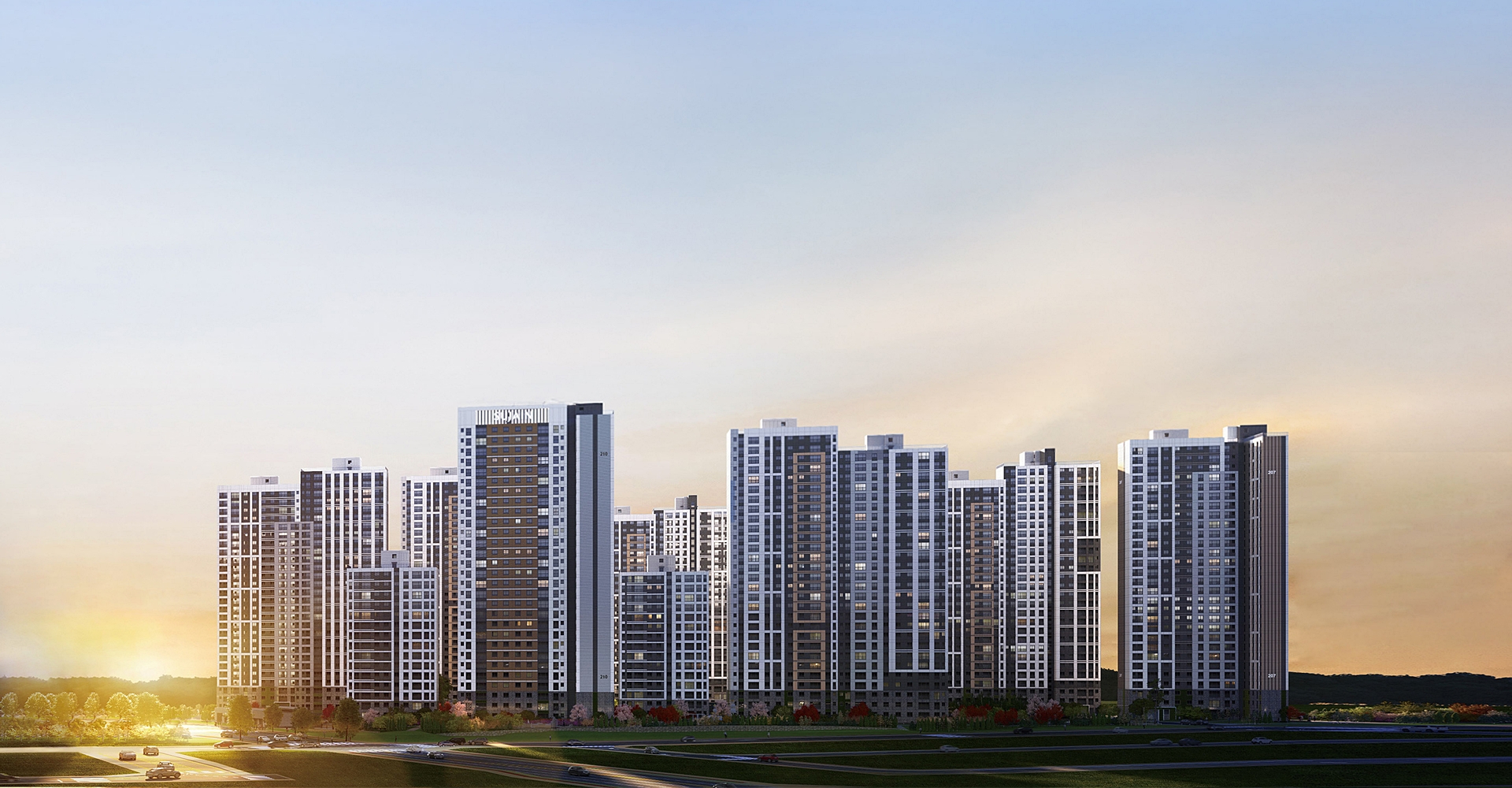 풍무역 수자인 사업개요 이미지