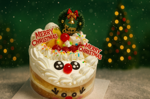 딸기 산타 케이크 만들기