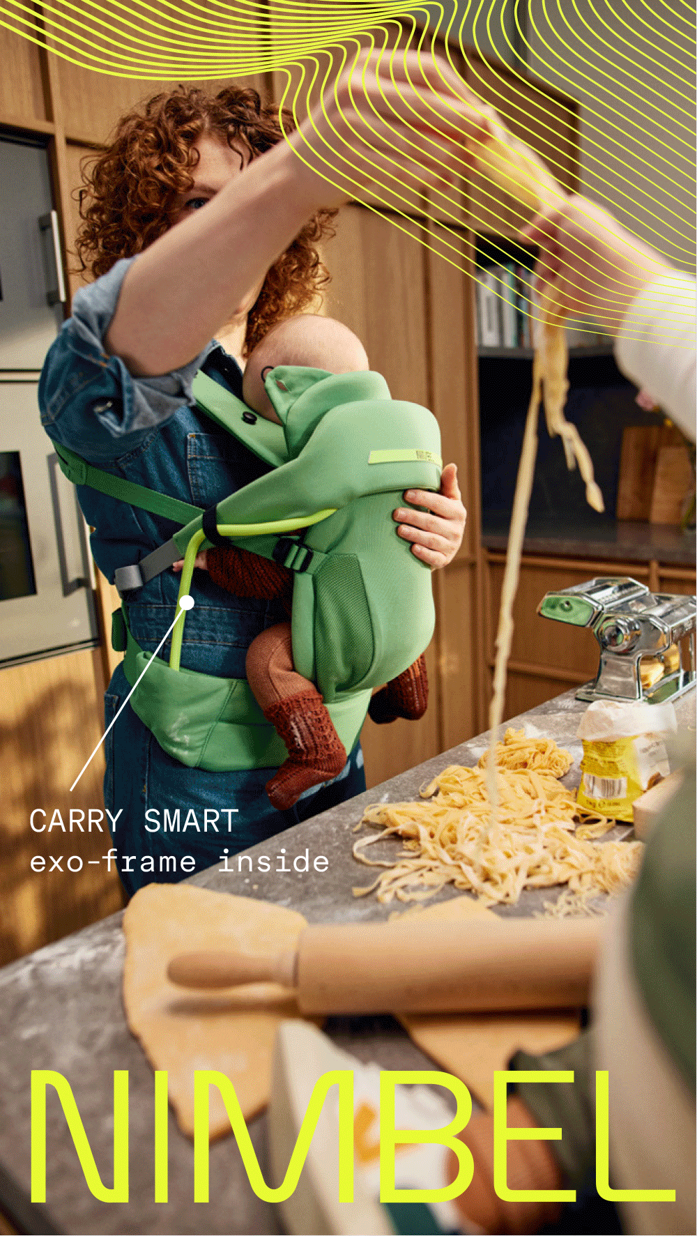 님블 아기띠 기획, 촬영, 디자인 올인원 패키지