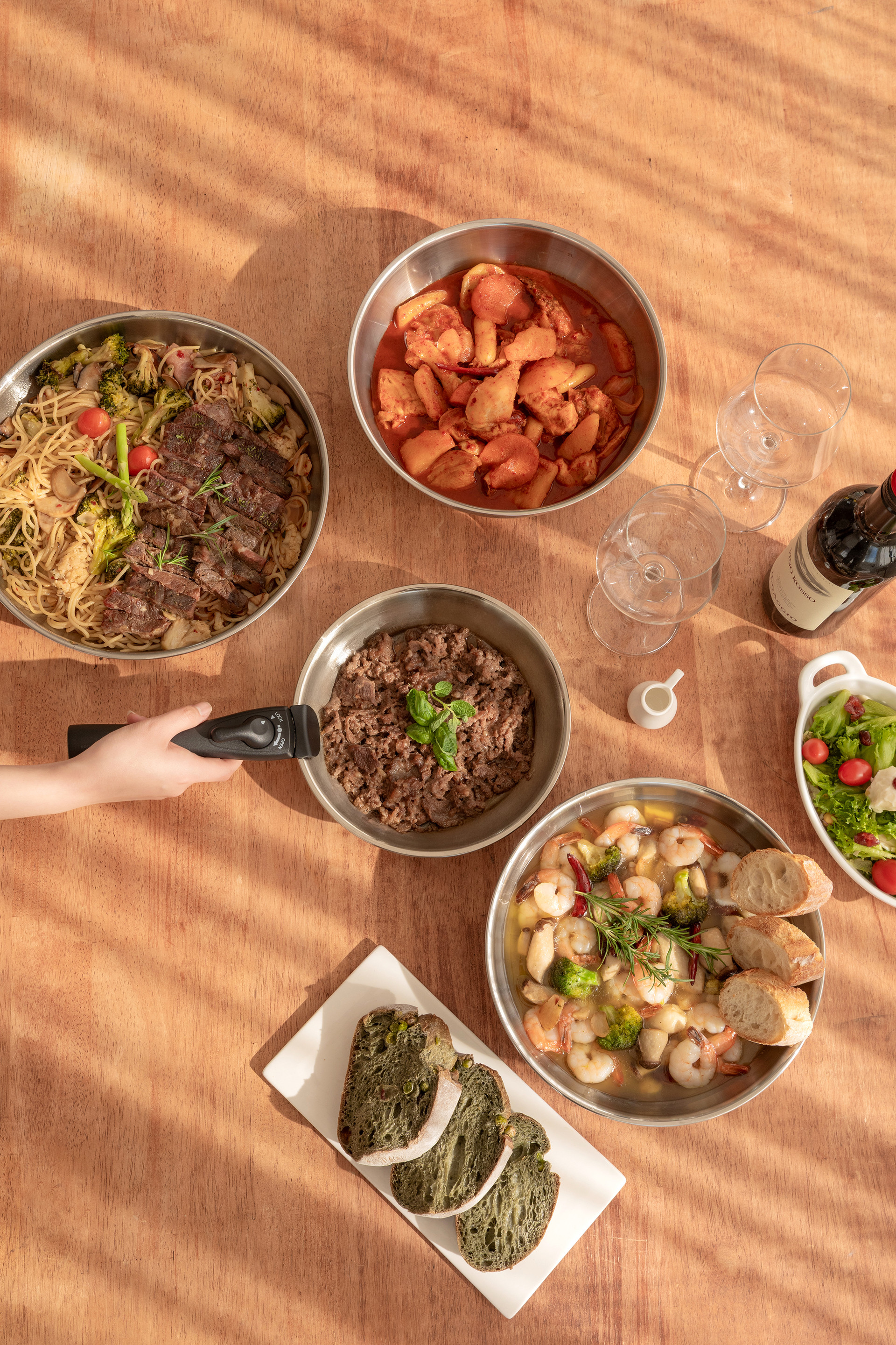 쿠자 프라이팬 기획, 촬영, 디자인 올인원 패키지