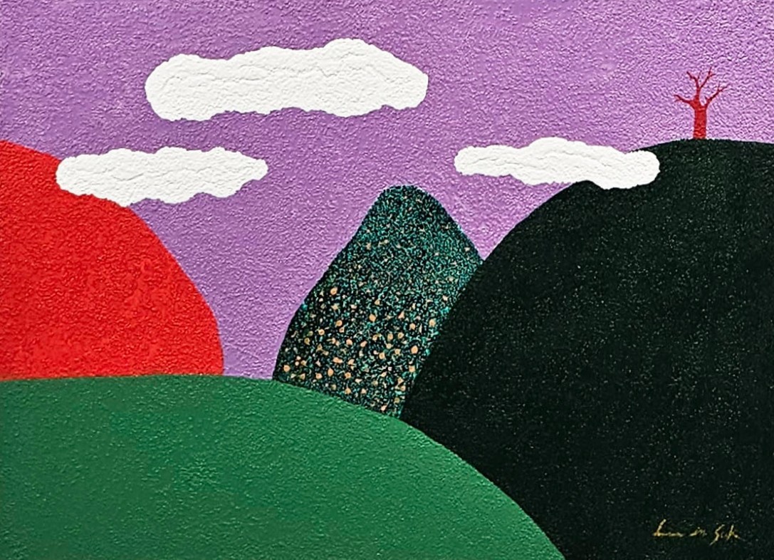 然...Nature-Image 내안의 너, 54×73cm, Mixed media on canvas