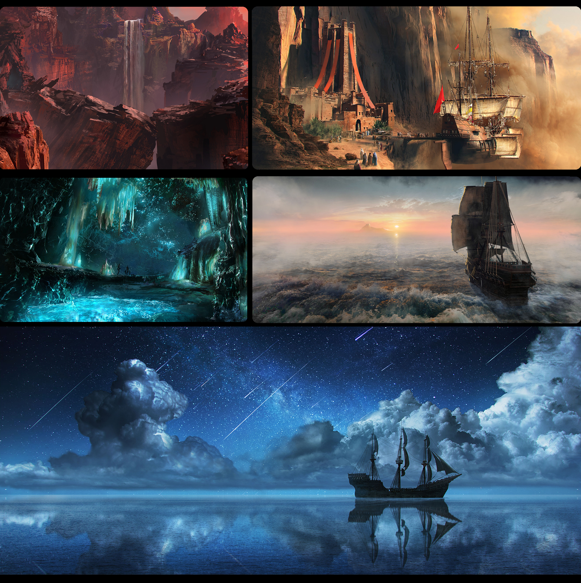 [아카이브 아카데미]게임 드라마 영화컨셉 일러스트