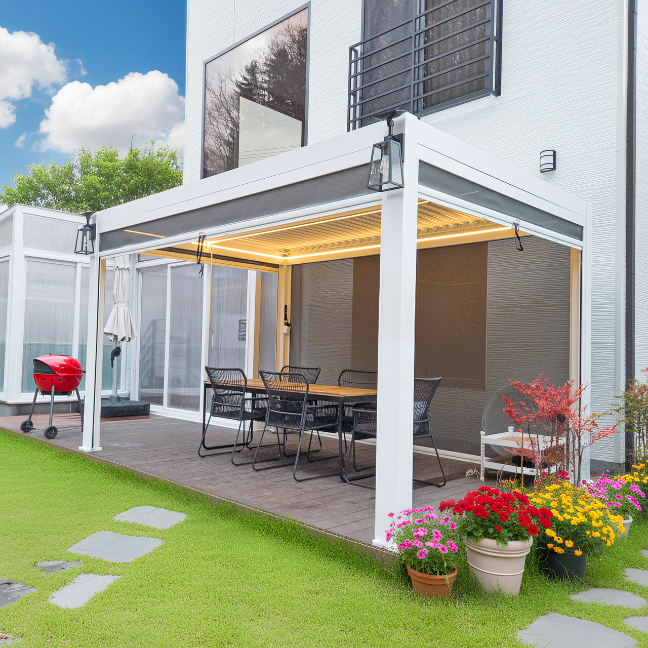 스테이지 캠핑앤 풀빌라의 조적욕조를 소개합니다.