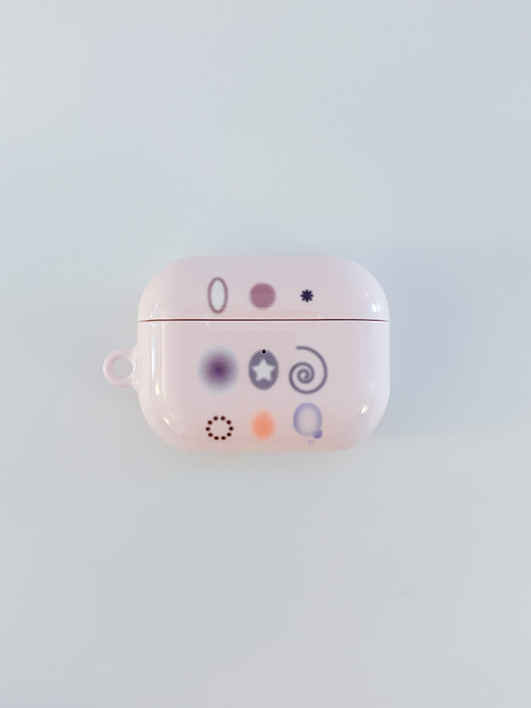colorful pieces music case (pink) : NOB.