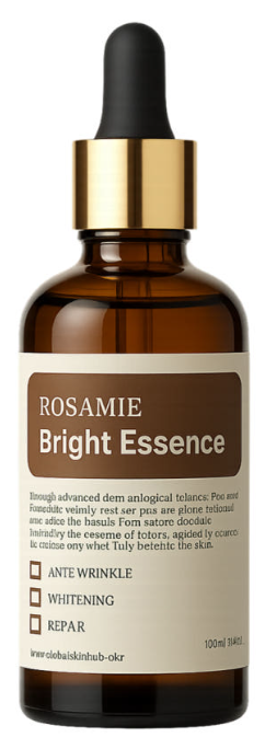 그림 4. 실제 페놀 화합물 포함 기능성 화장품 