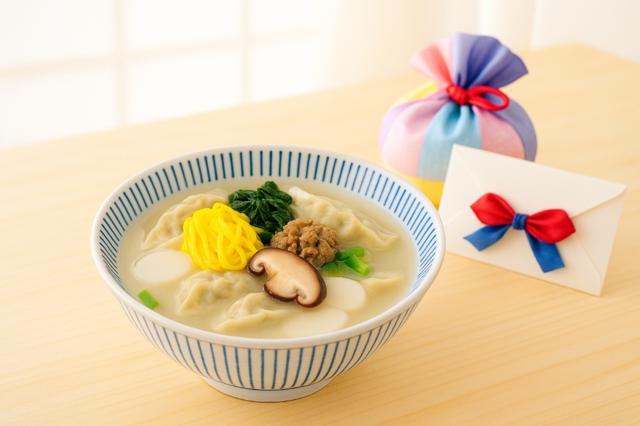 新 설날 떡국 만들기