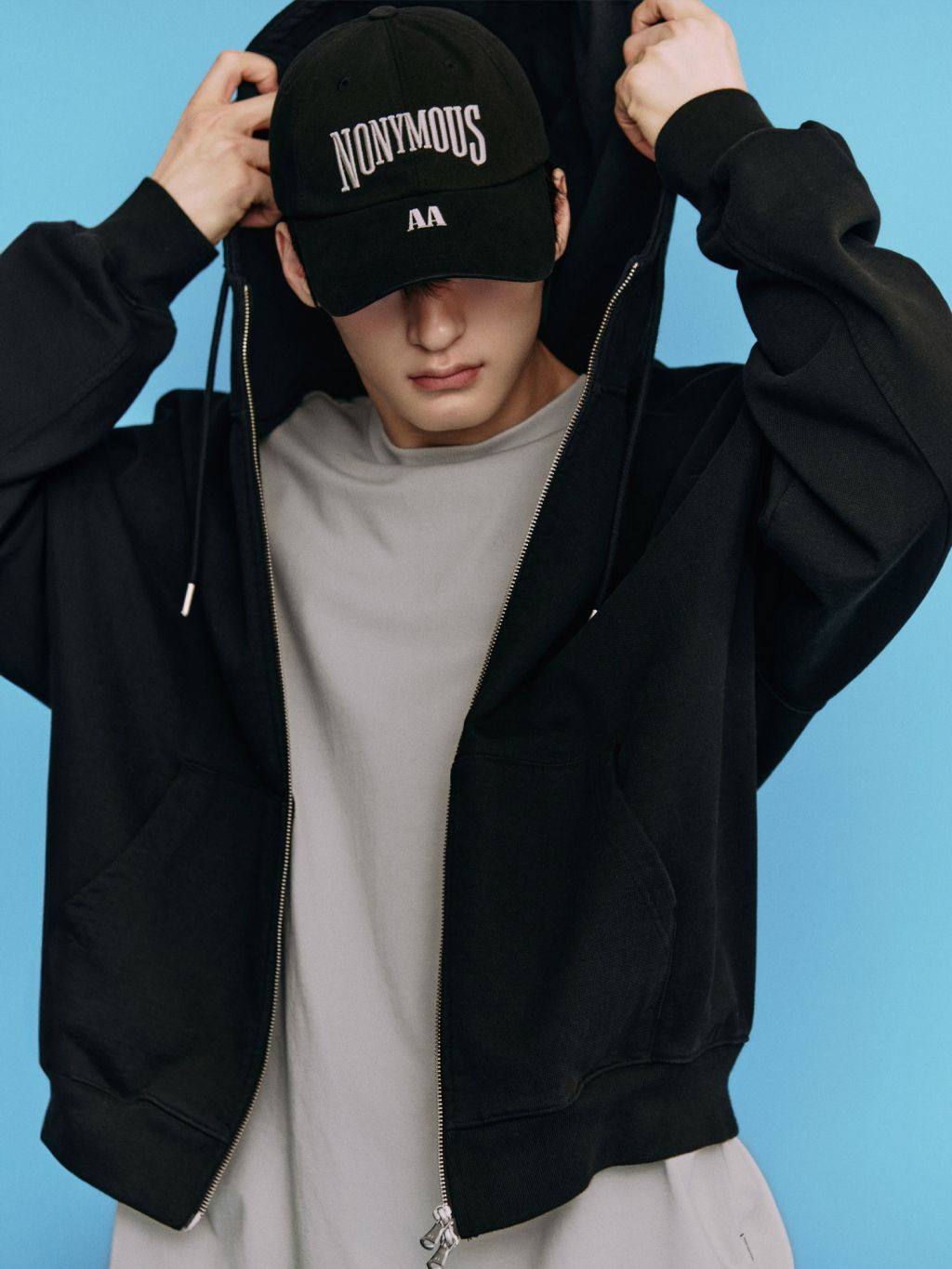 RE-2th_NONYMOUS AA ARCH CAP - BLACK (ABEHBC0052BK) : NONYMOUSAA