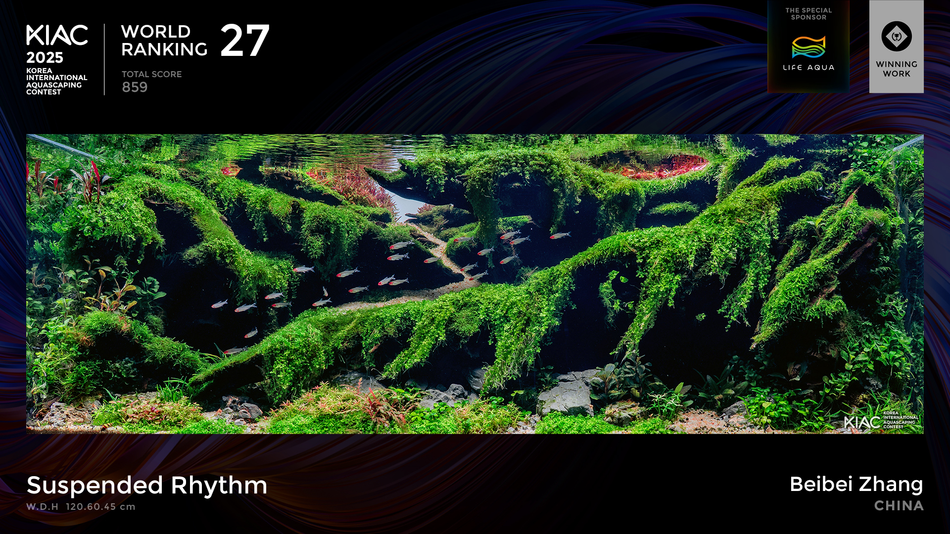 World Ranking 27. Suspended Rhythm - Beibei Zhang [China]