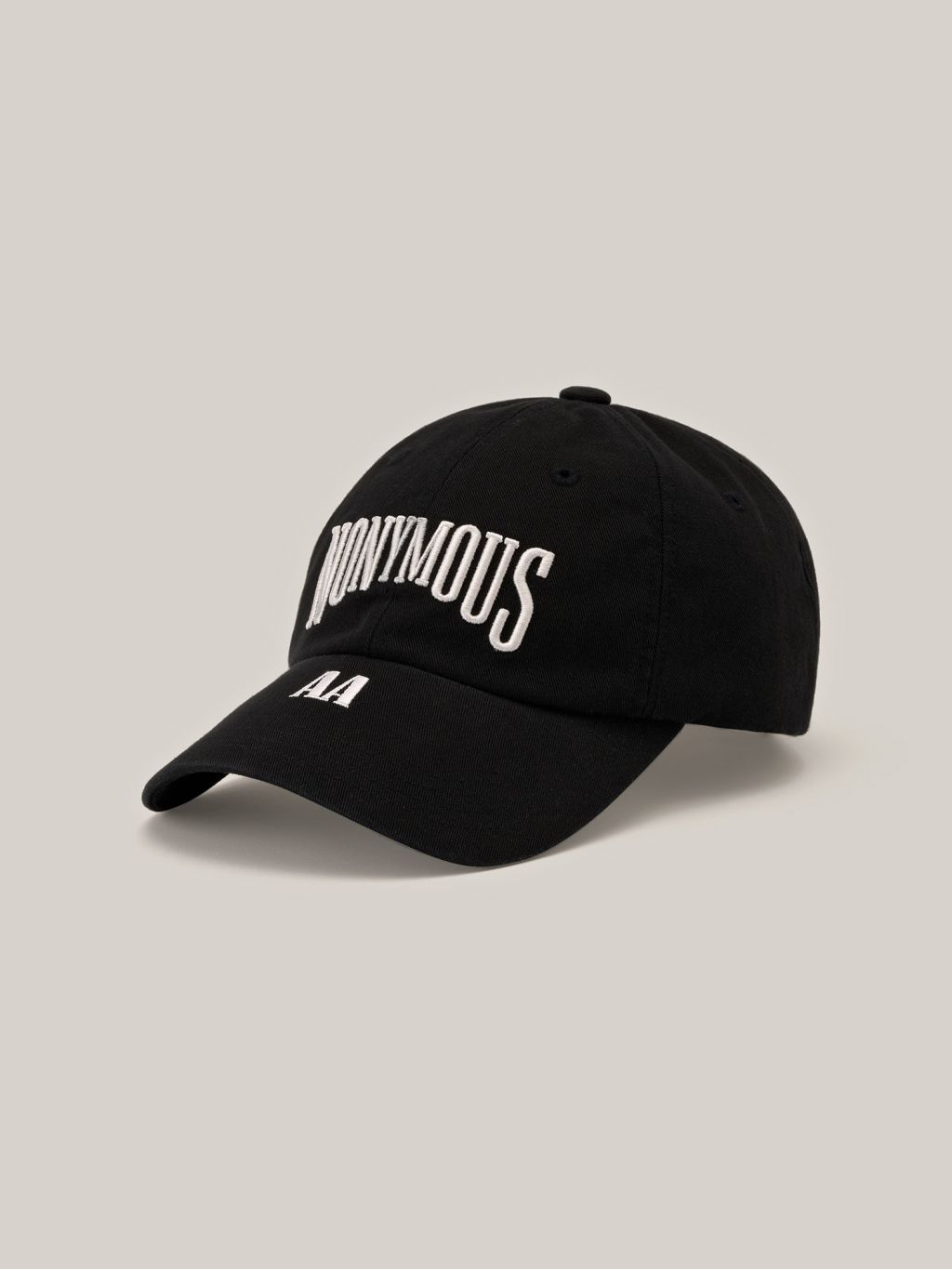 RE-2th_NONYMOUS AA ARCH CAP - BLACK (ABEHBC0052BK) : NONYMOUSAA