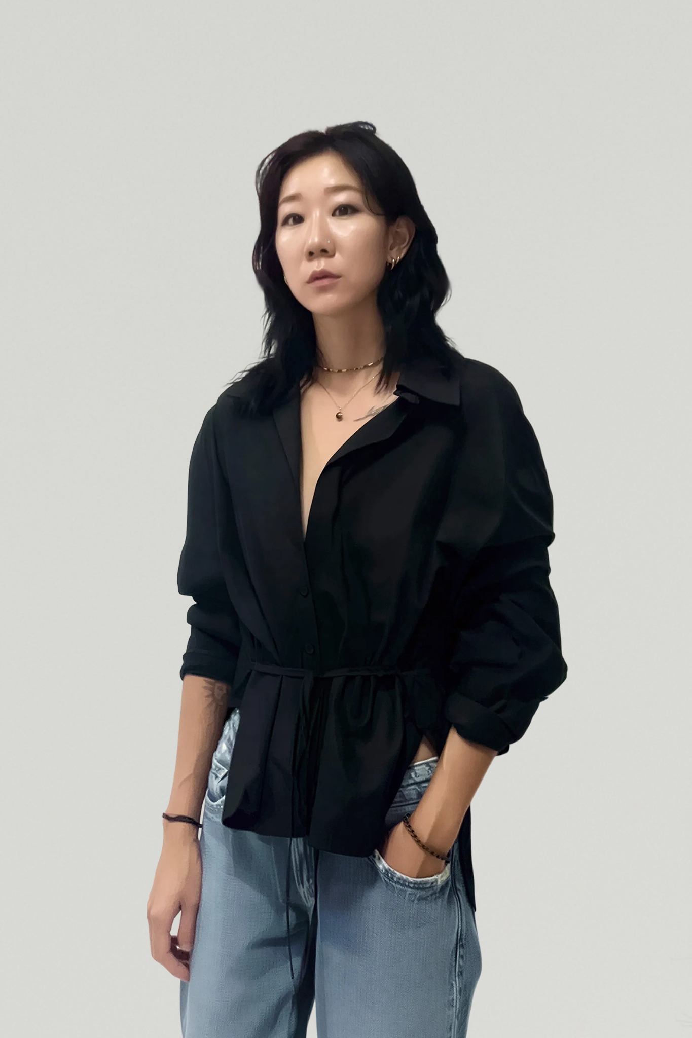 <div style="text-align: left;">     <span style="font-weight:bold; font-size: 14px;">Summer Kim</span><br>     <span style="font-size: 14px;">Project Manager</span><br><br>     <span style="font-size: 12px; line-height: 1.2;">SK D&D</span><br>     <span style="font-size: 12px; line-height: 1.2;">Hongik Univ. B. Interior Arch</span> </div>
