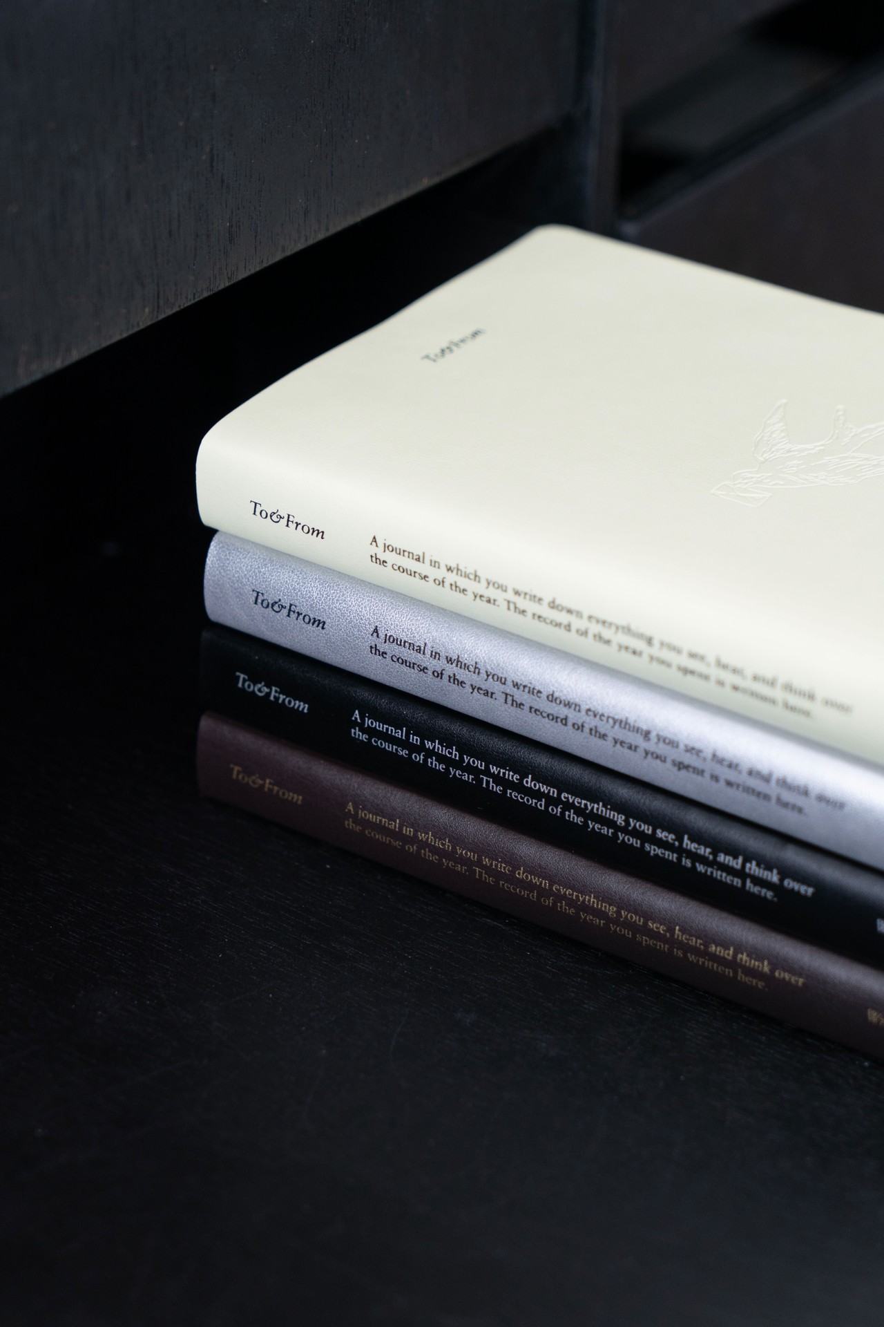 To&From  Diary (26년형) 4color 출시!  - 블랙, 브라운, 실버, 세이지 그린