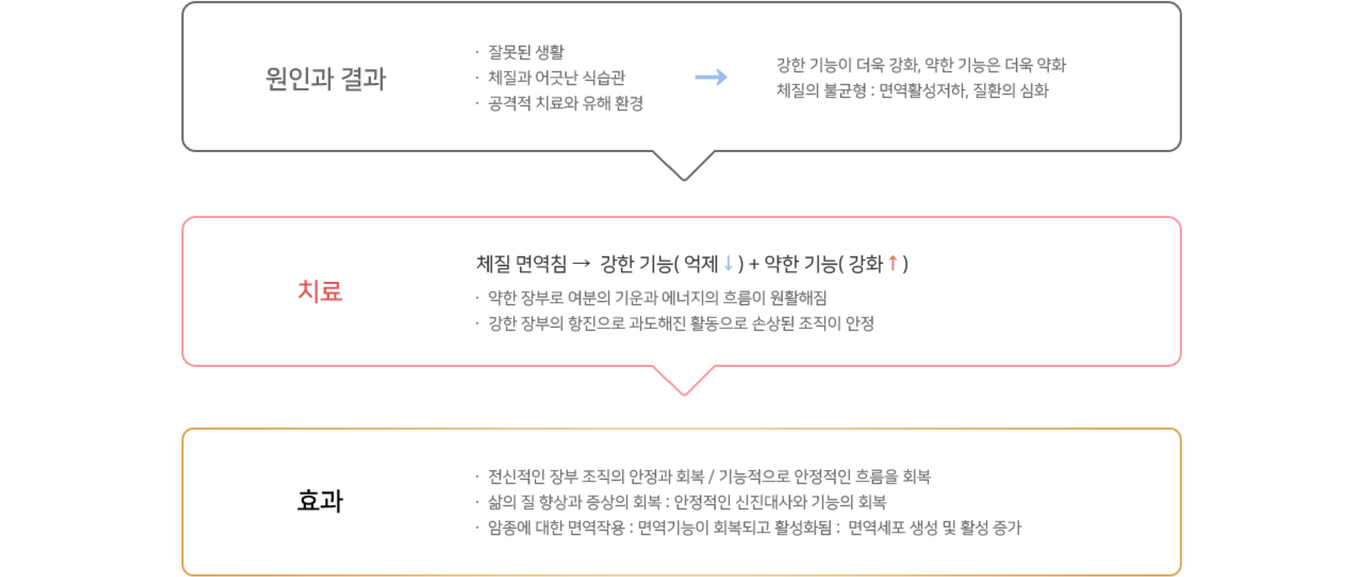 체질적 건강상태로 회복하는 체질 면역침