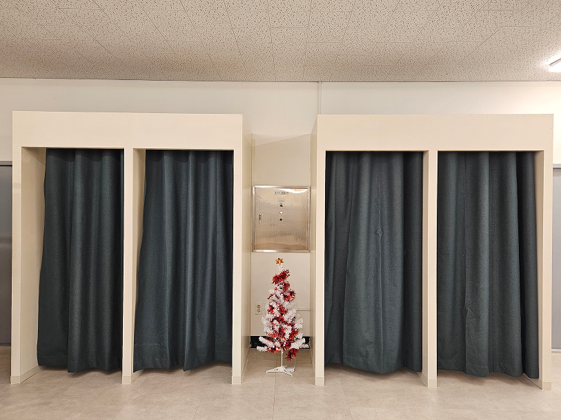 스노우랩 휘닉스파크점 탈의실