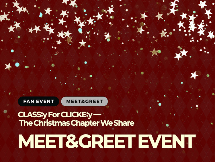 CLASS:y For CLICKE:y — The Christmas Chapter We Share, Meet&Greet Event
