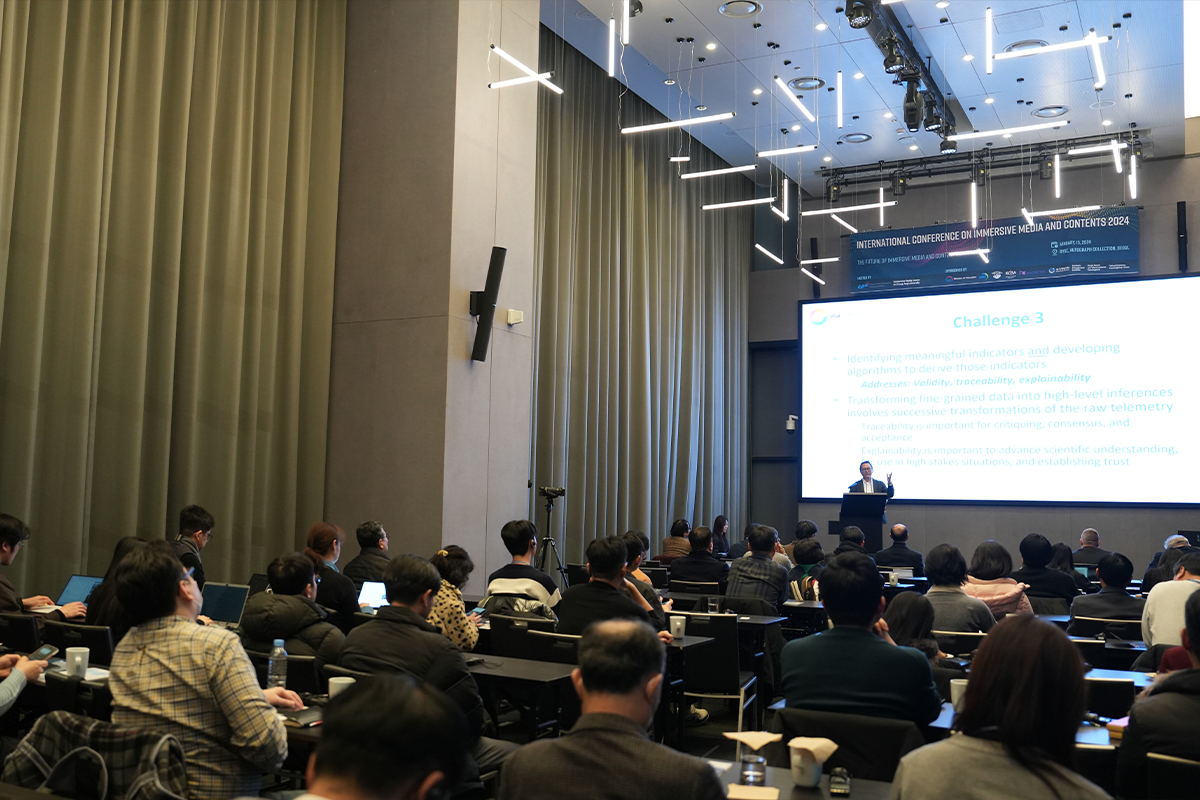 INTERNATIONAL CONFERENCE  on Immersive Media  and Content 2024